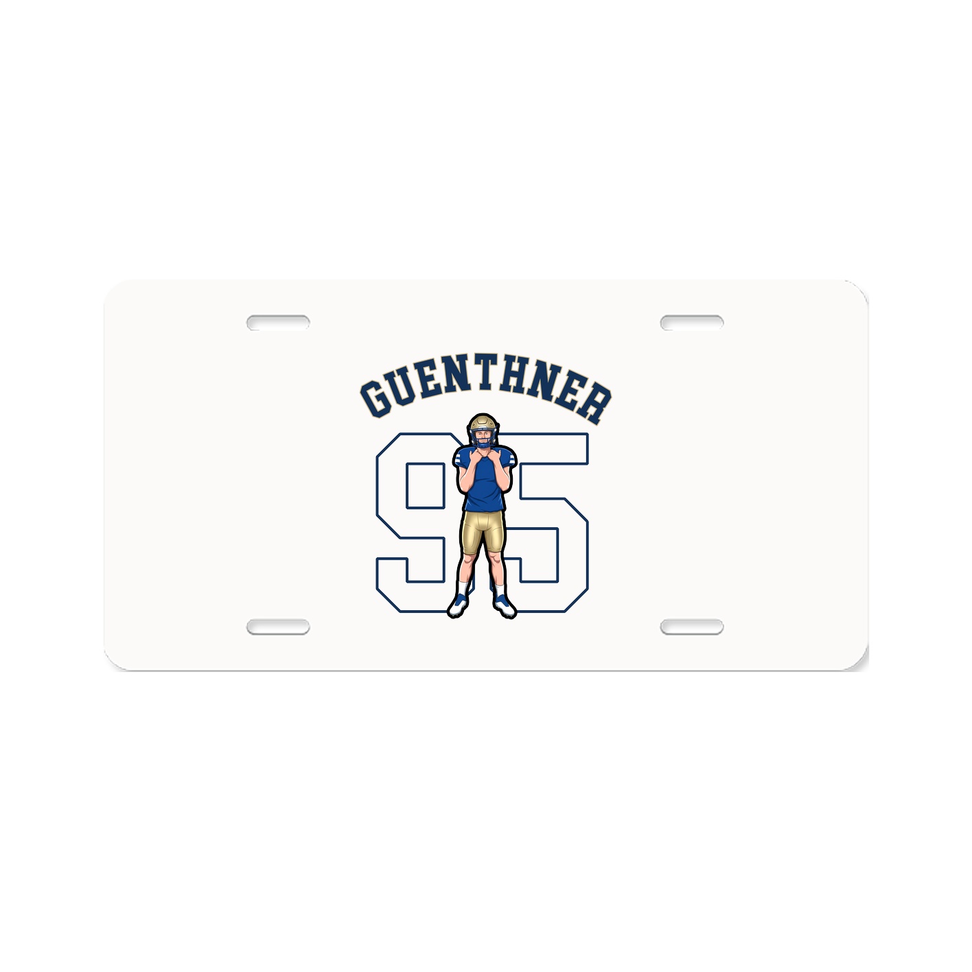 License Plate — Shirsey Arch in Classic