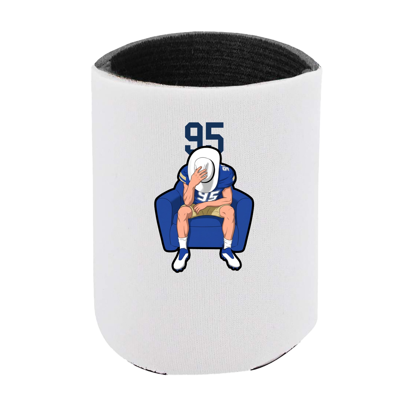 Can Holder — Number Top in White