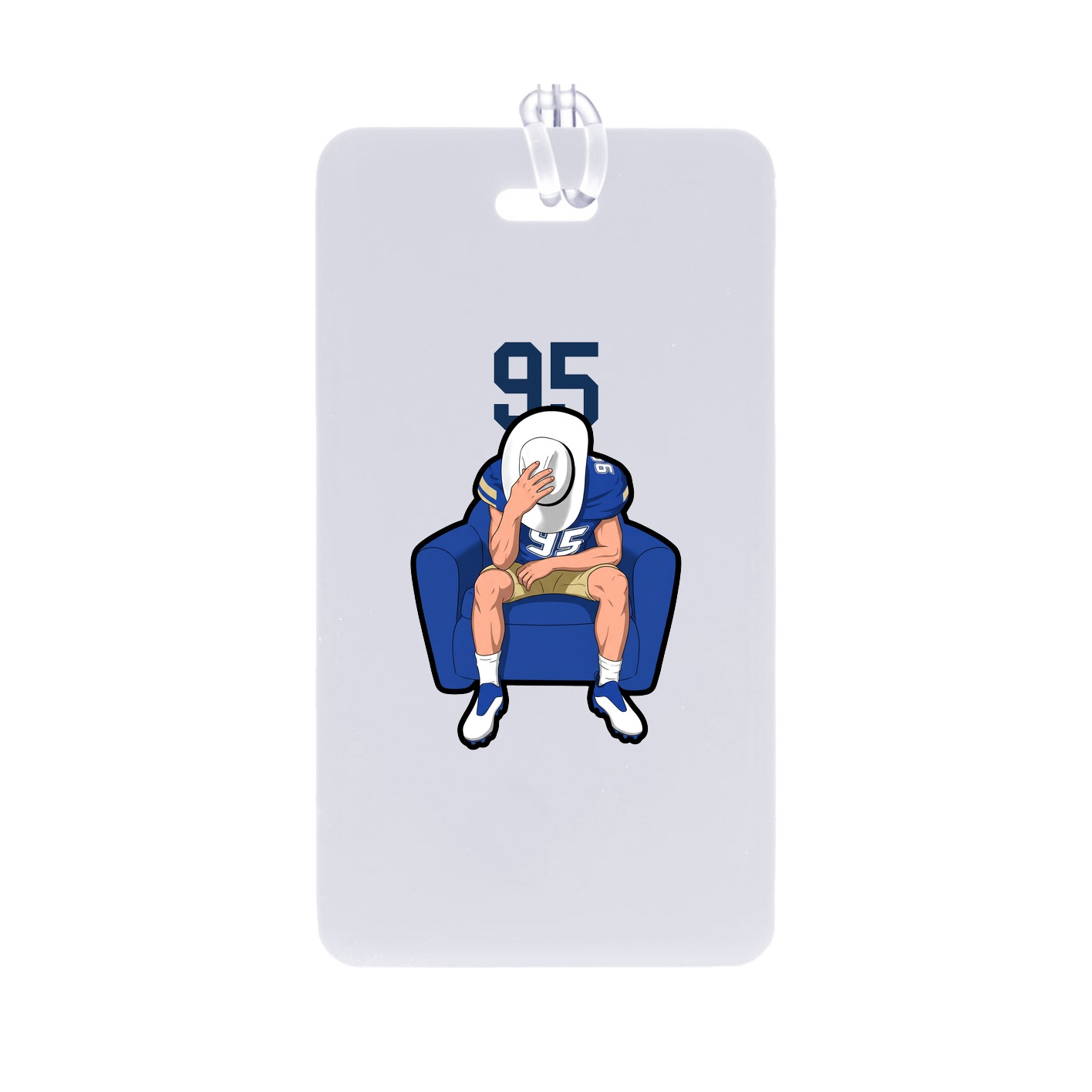 Bag Tag — Number Top in Classic