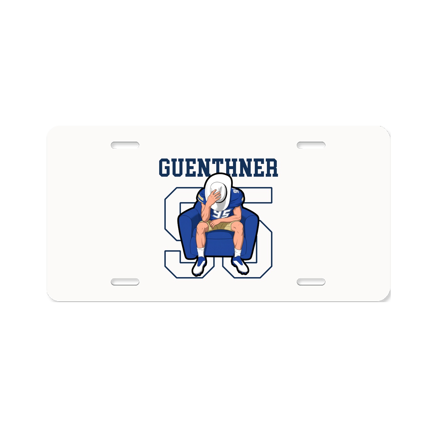 License Plate — Shirsey in Classic