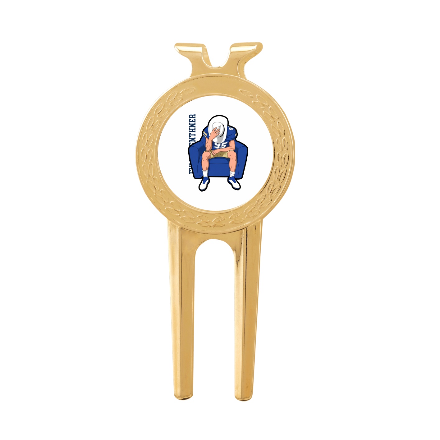 Divot Tool with Ball Marker — Name Vertical in Classic