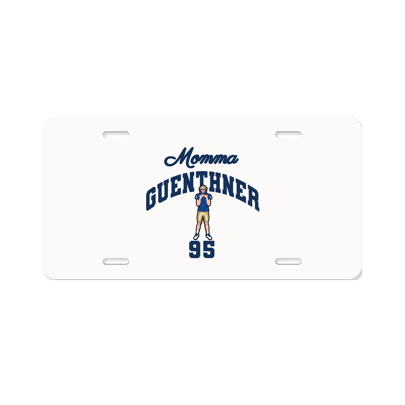 License Plate — Mothers Day Arch in Classic
