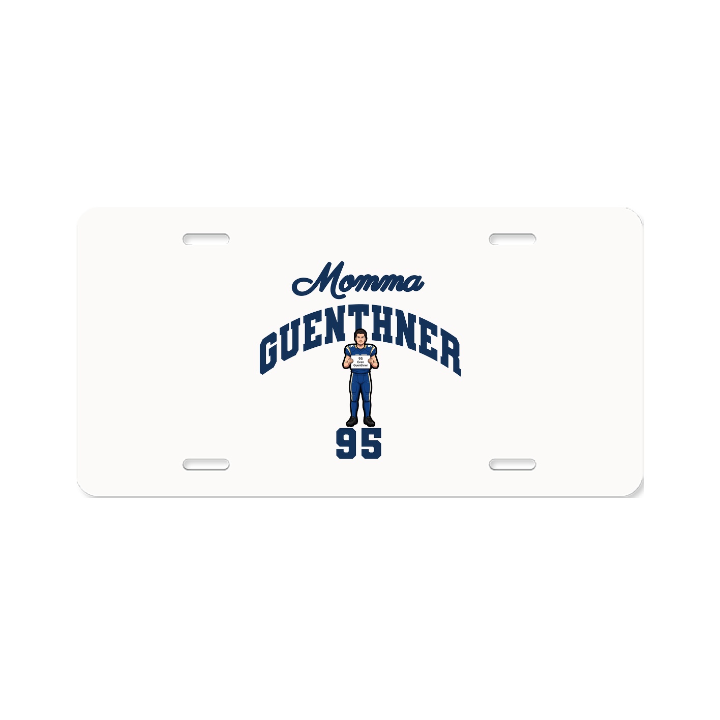 License Plate — Mothers Day Arch in Classic