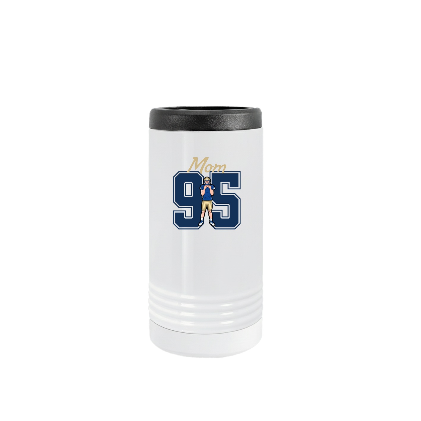 Slim Beverage Holder — Mothers Day Shirsey in White