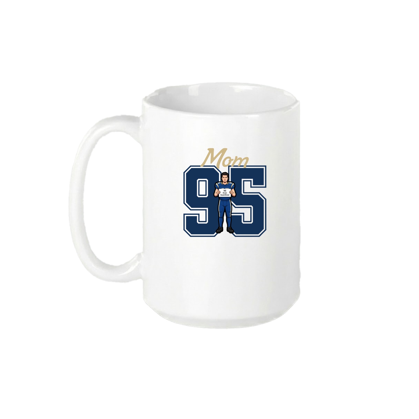 15oz Coffee Mug — Mothers Day Shirsey in White