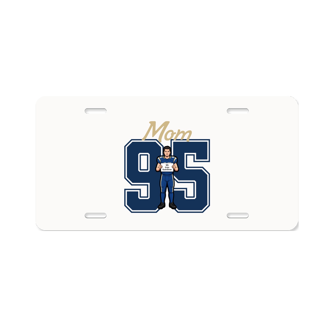 License Plate — Mothers Day Shirsey in Classic