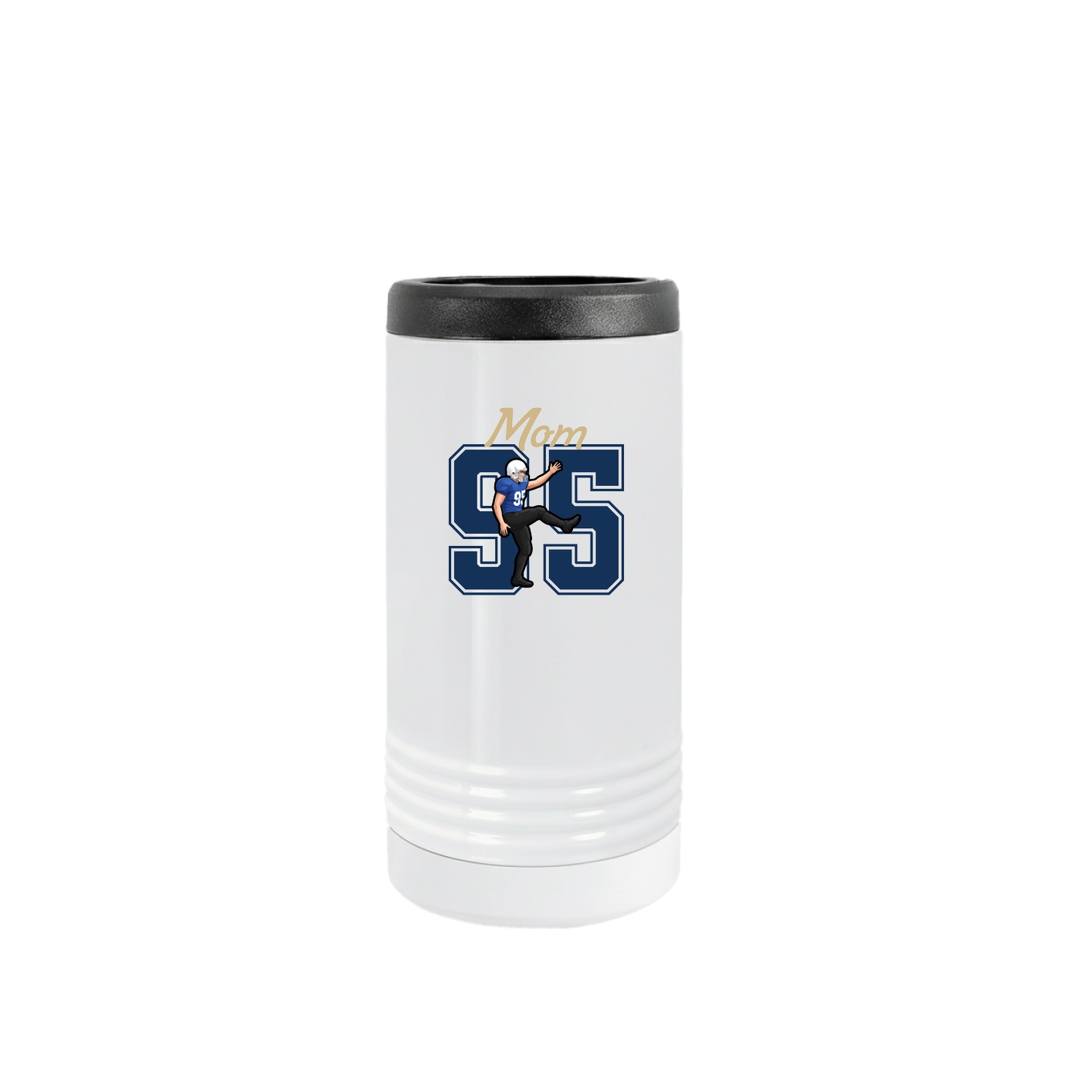 Slim Beverage Holder — Mothers Day Shirsey in White