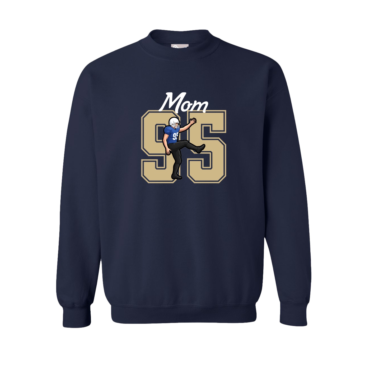 Fleece Crew — Mothers Day Shirsey in Navy