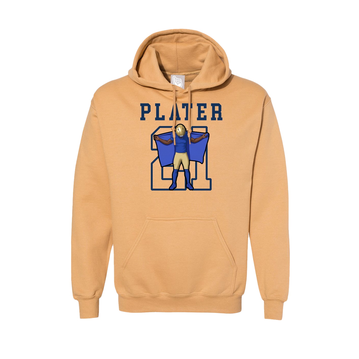 Hoodie — Shirsey in Vegas Gold