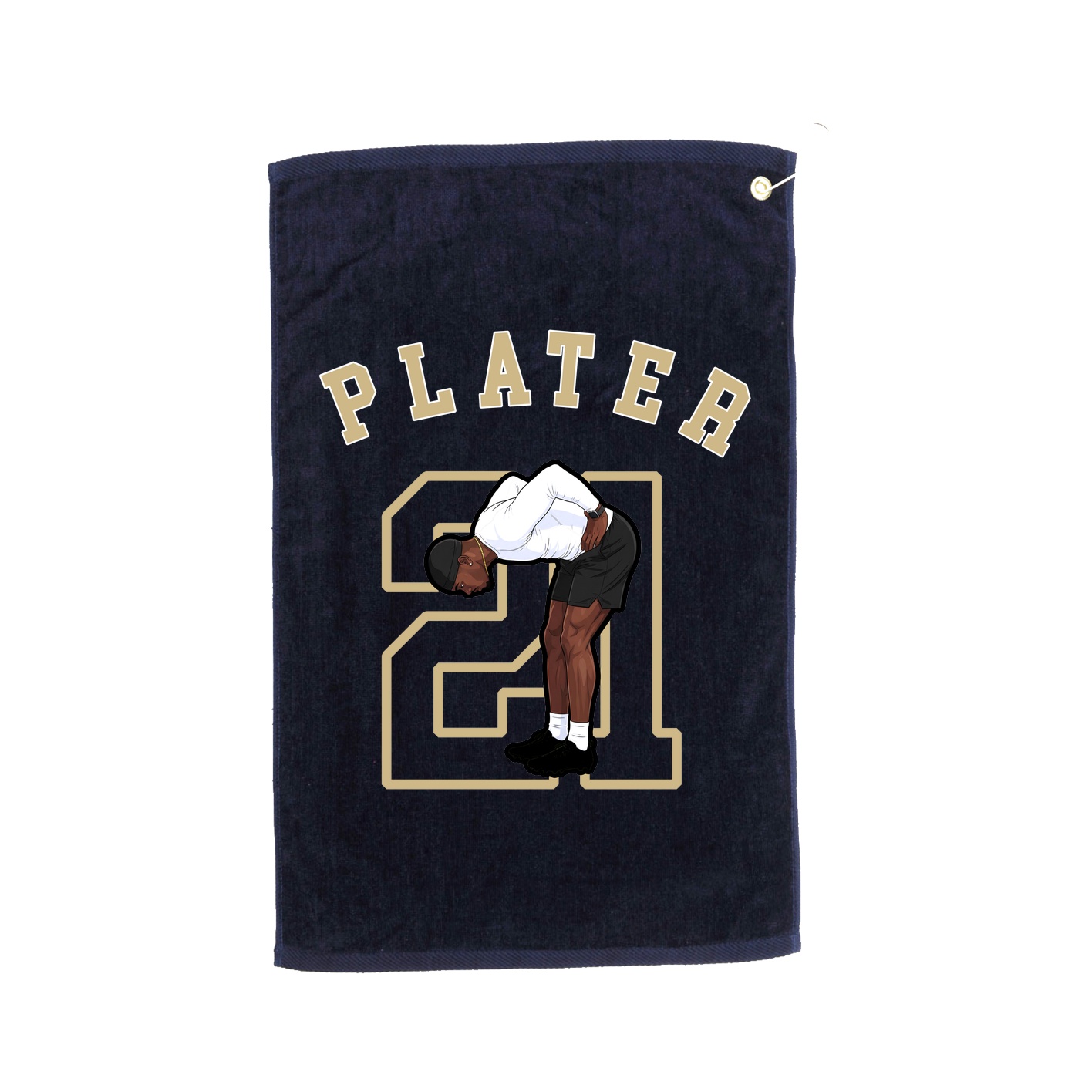 Golf Towel — Shirsey Arch in Navy