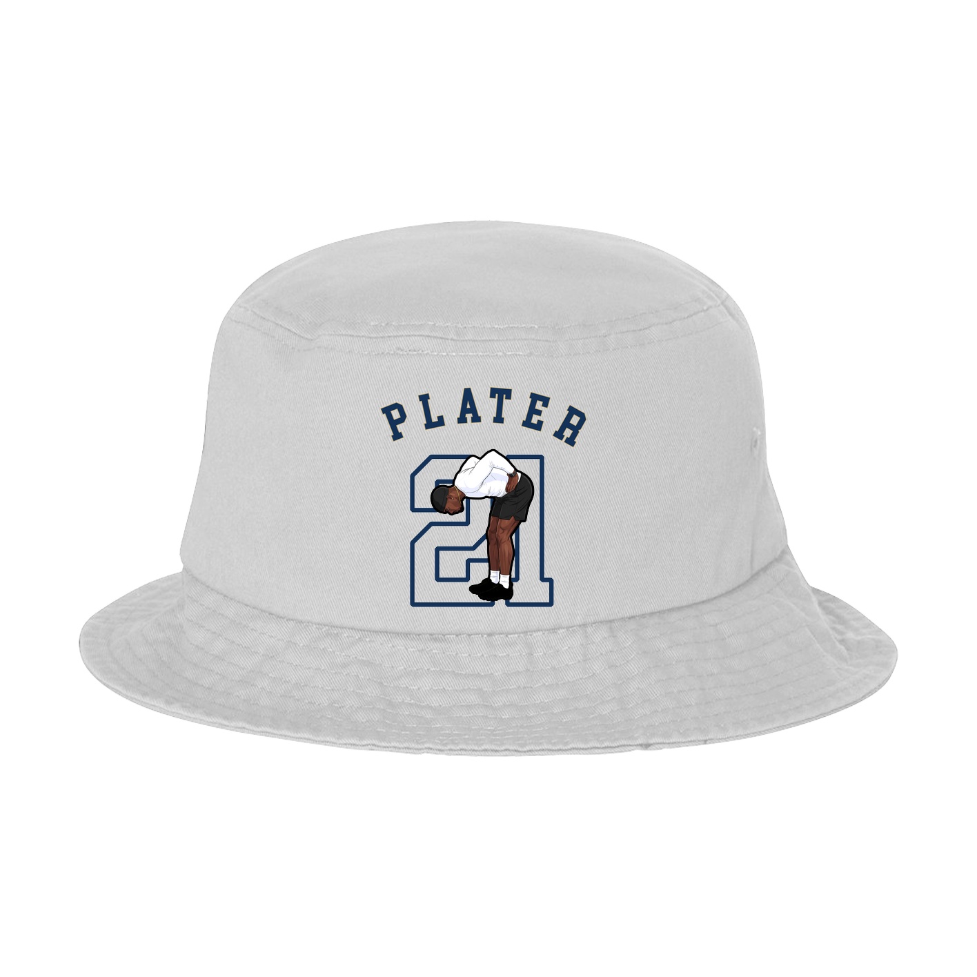 Bucket Cap — Shirsey Arch in White