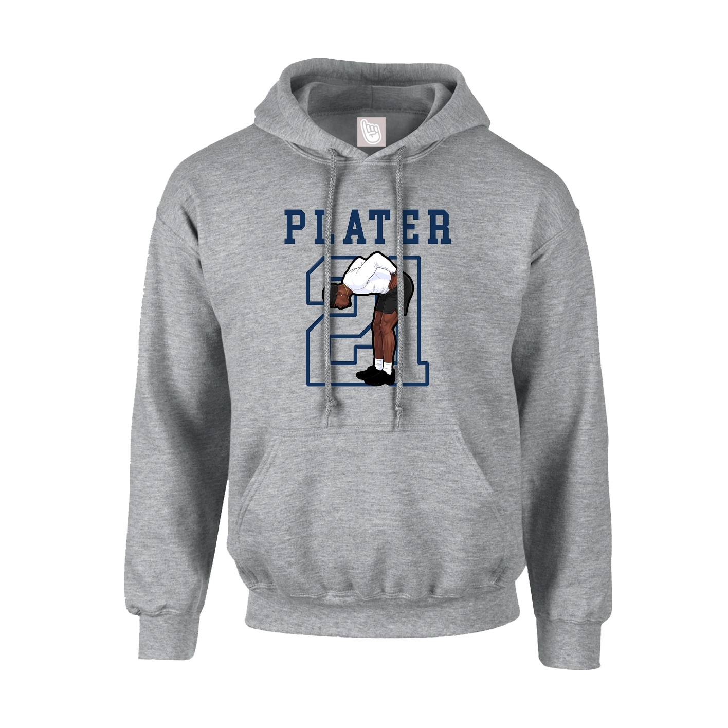 Hoodie — Shirsey in Grey
