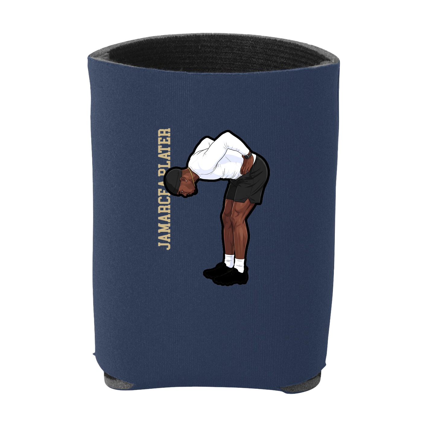Can Holder — Name Vertical in Navy