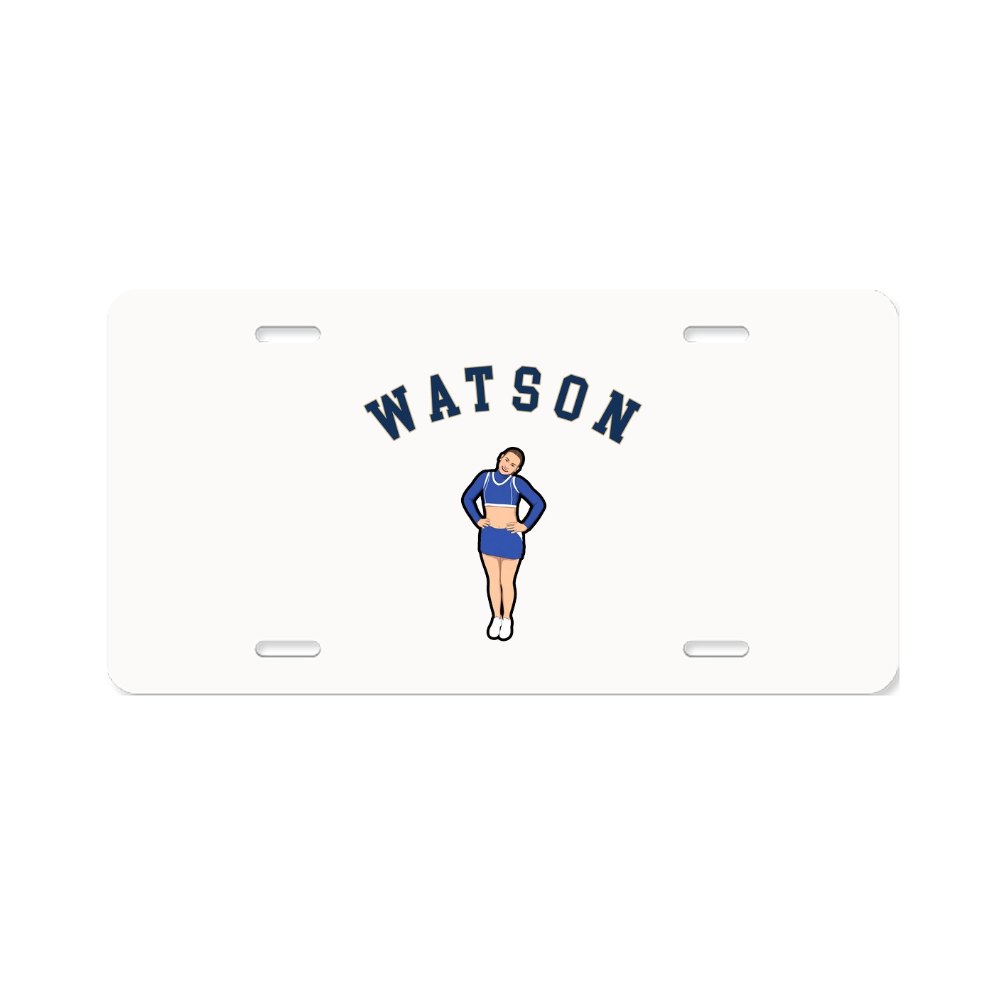 License Plate — Shirsey Arch in Classic