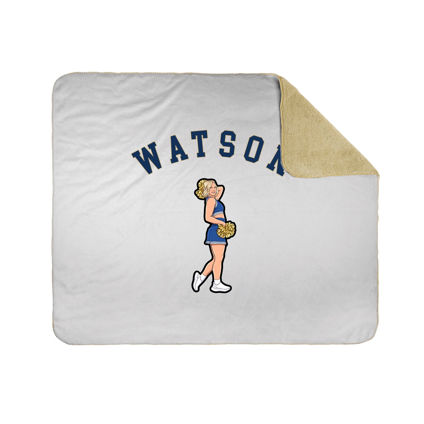 Throw Blanket — Shirsey Arch in White