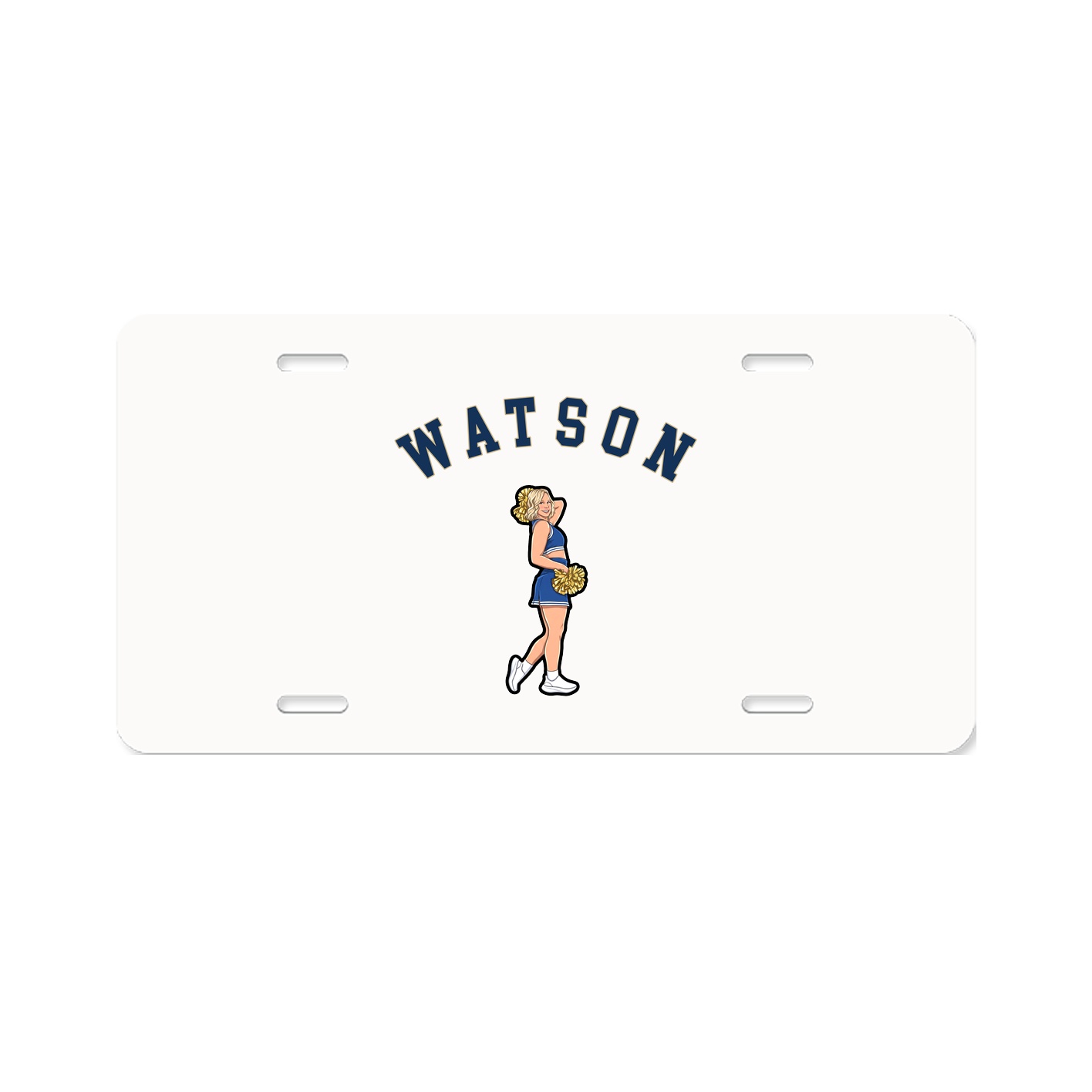 License Plate — Shirsey Arch in Classic