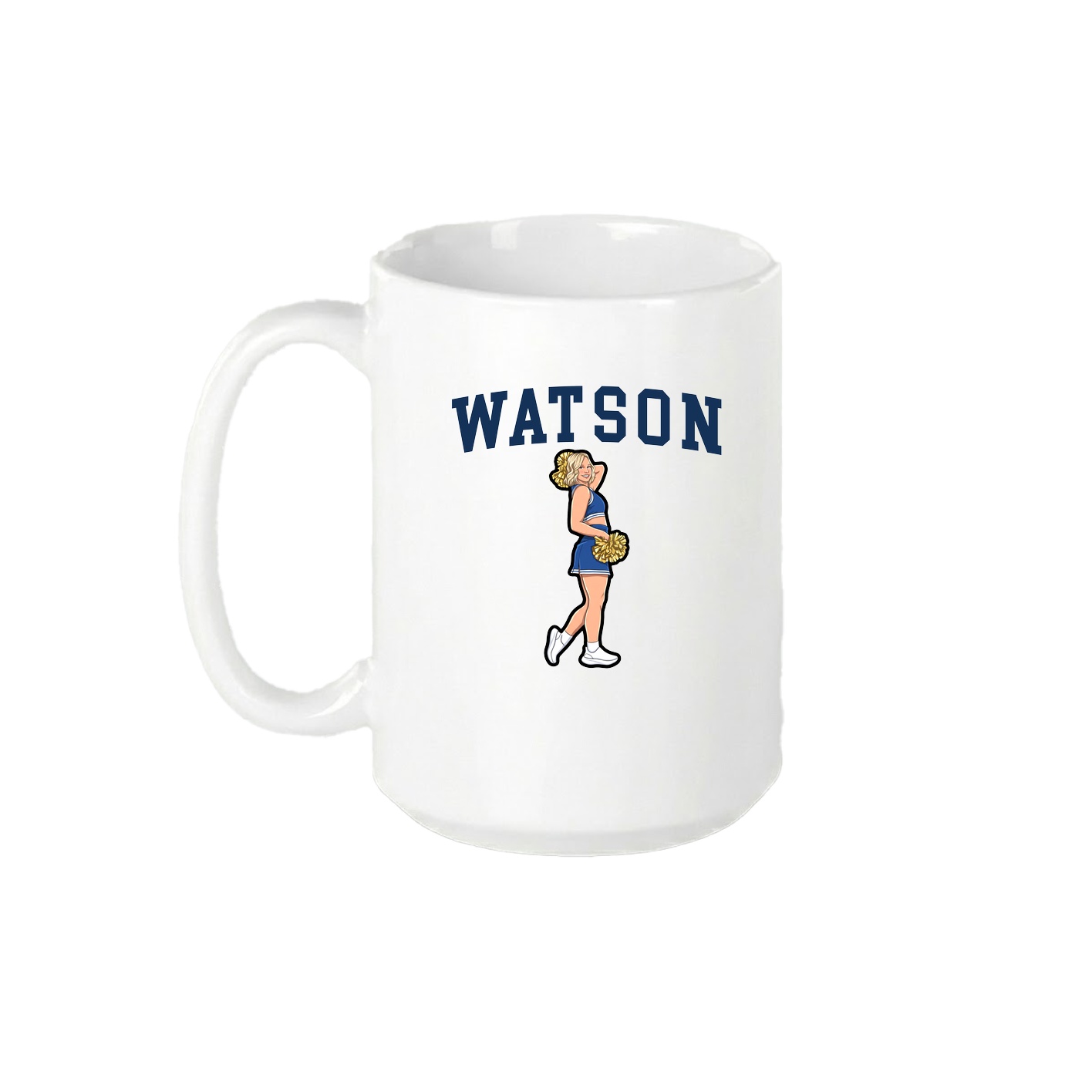 15oz Coffee Mug — Shirsey in White