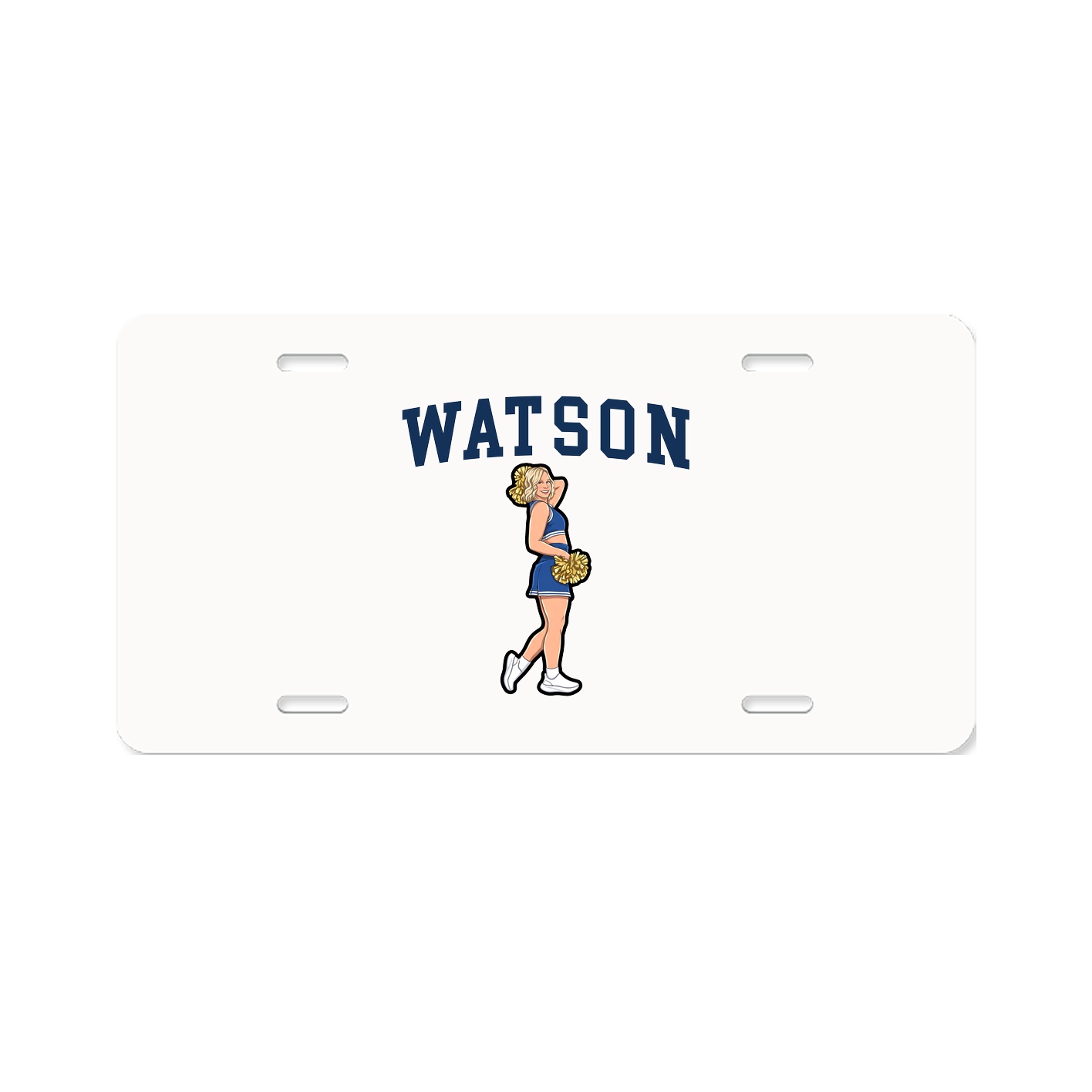 License Plate — Shirsey in Classic