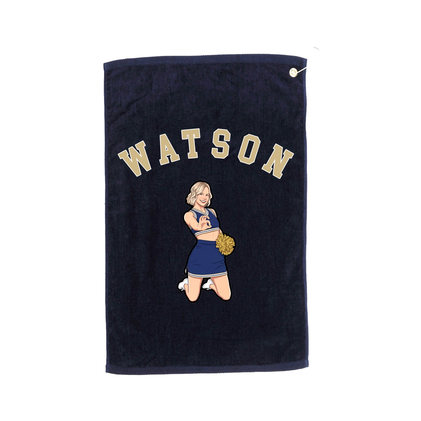 Golf Towel — Shirsey Arch in Navy