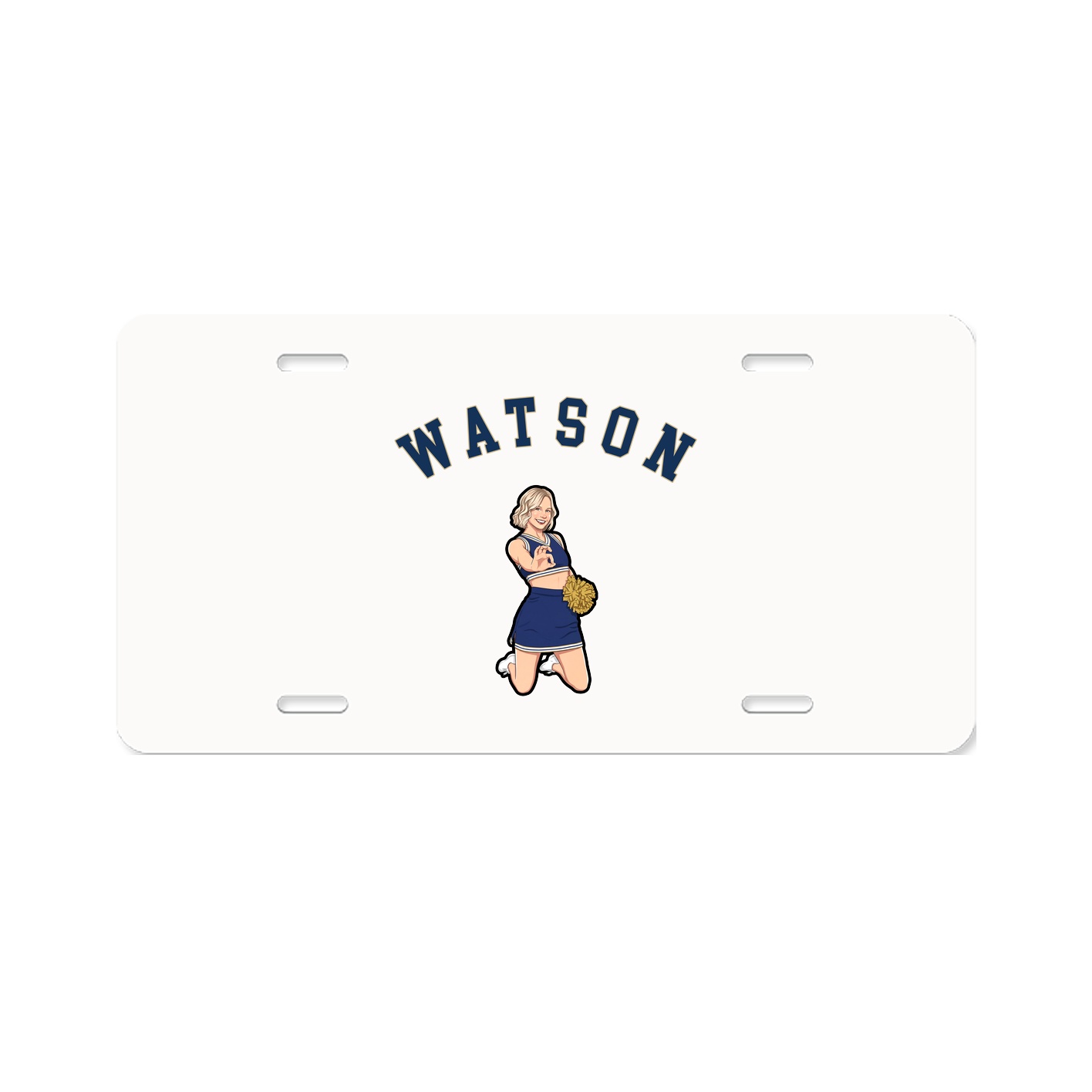 License Plate — Shirsey Arch in Classic