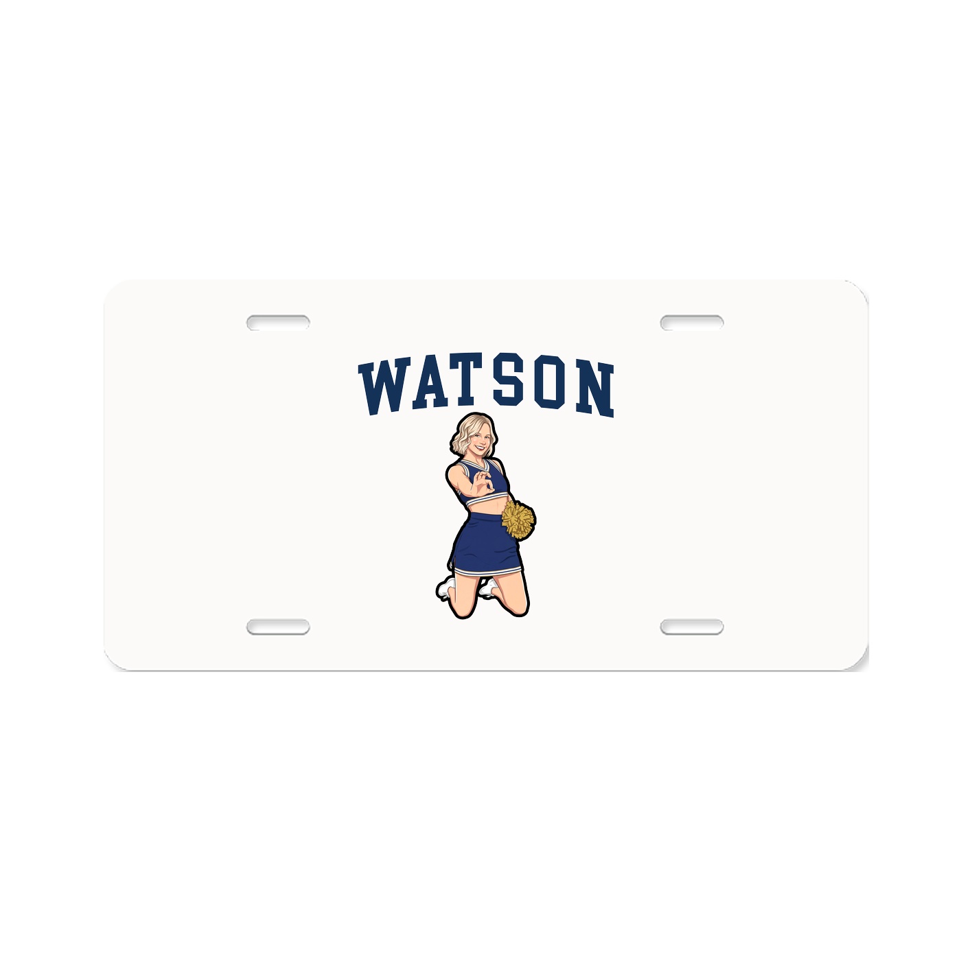 License Plate — Shirsey in Classic