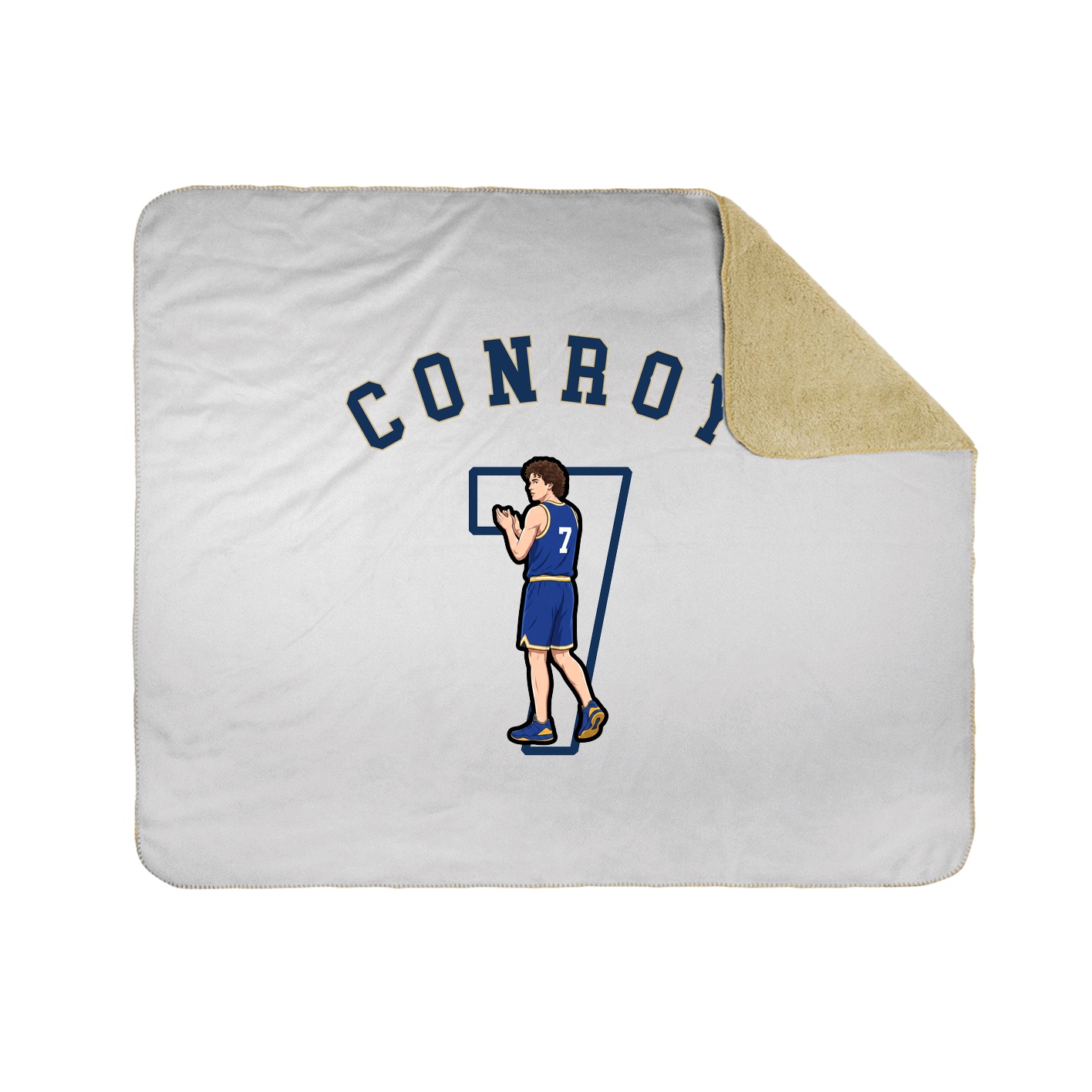 Throw Blanket — Shirsey Arch in White