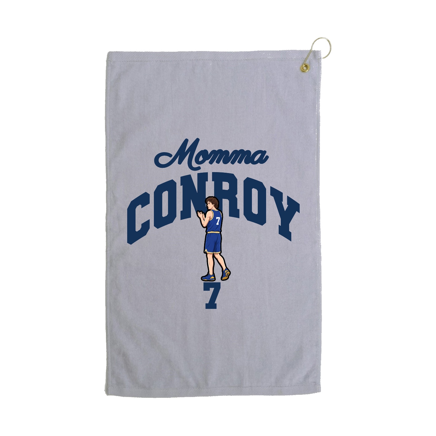 Golf Towel — Mothers Day Arch in Grey