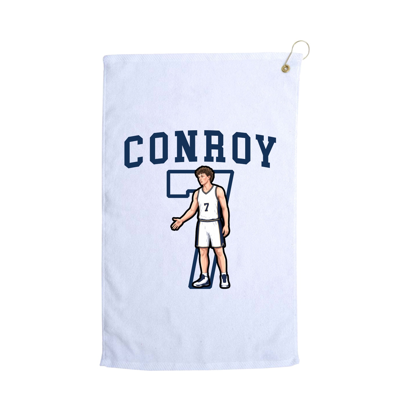 Golf Towel — Shirsey in White