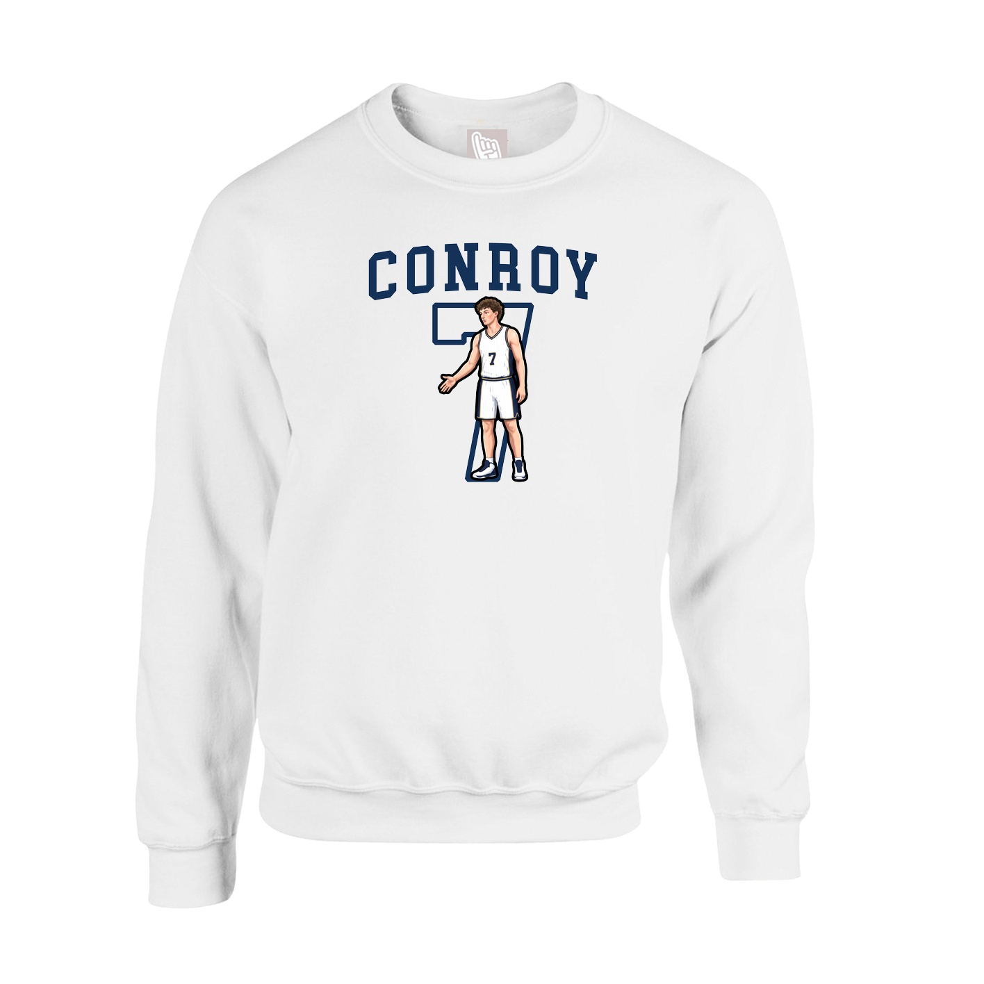 Fleece Crew — Shirsey in White