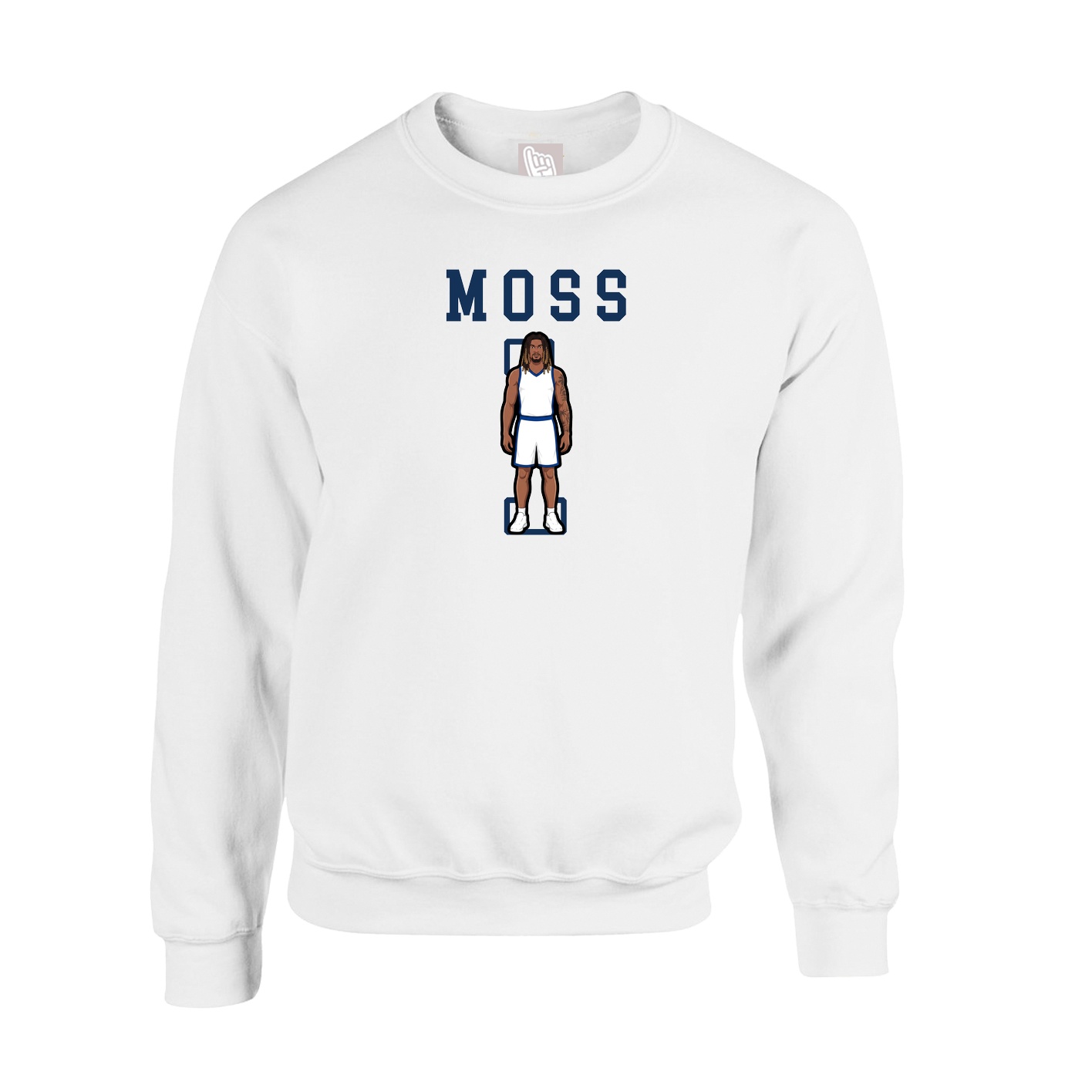 Fleece Crew — Shirsey in White