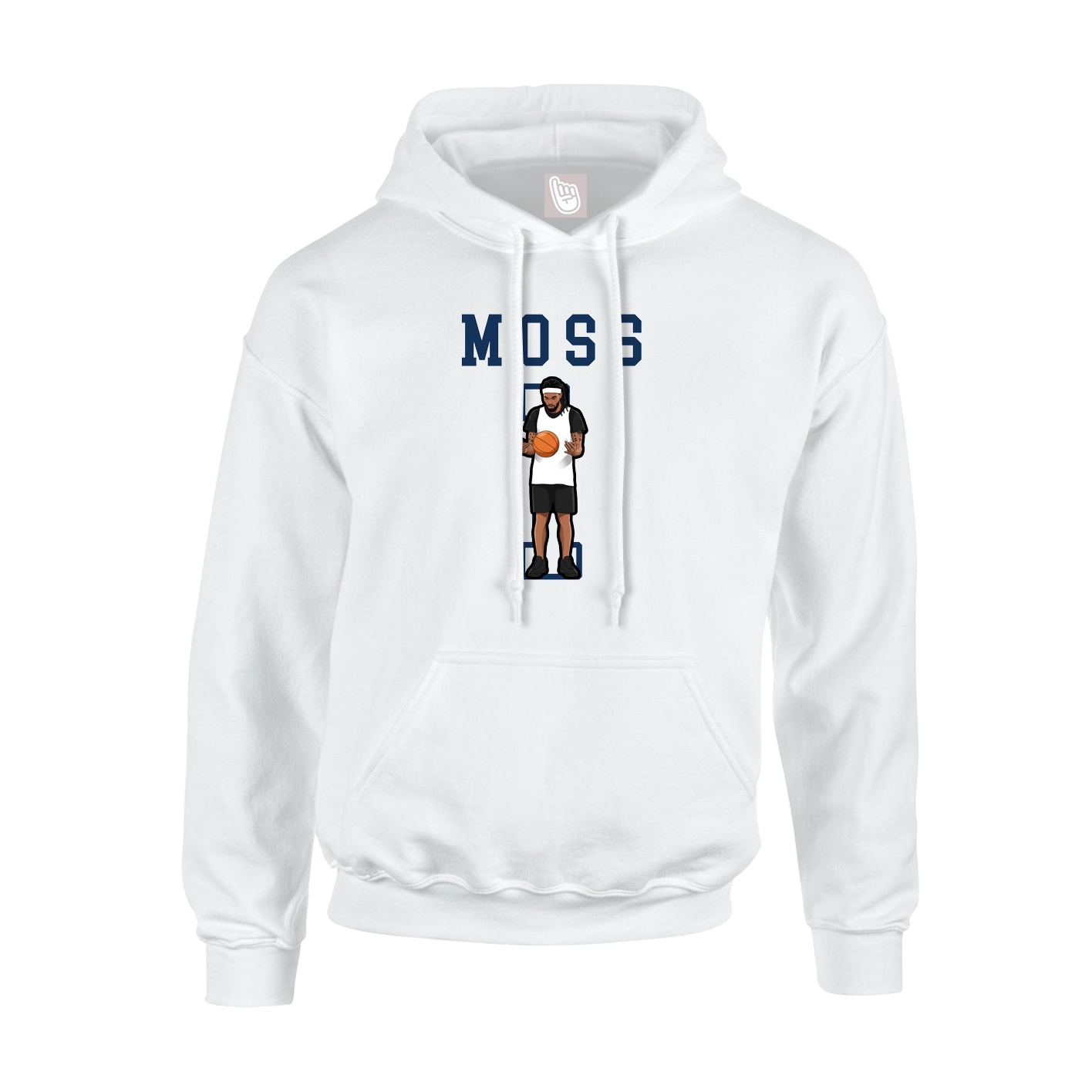 Hoodie — Shirsey in White