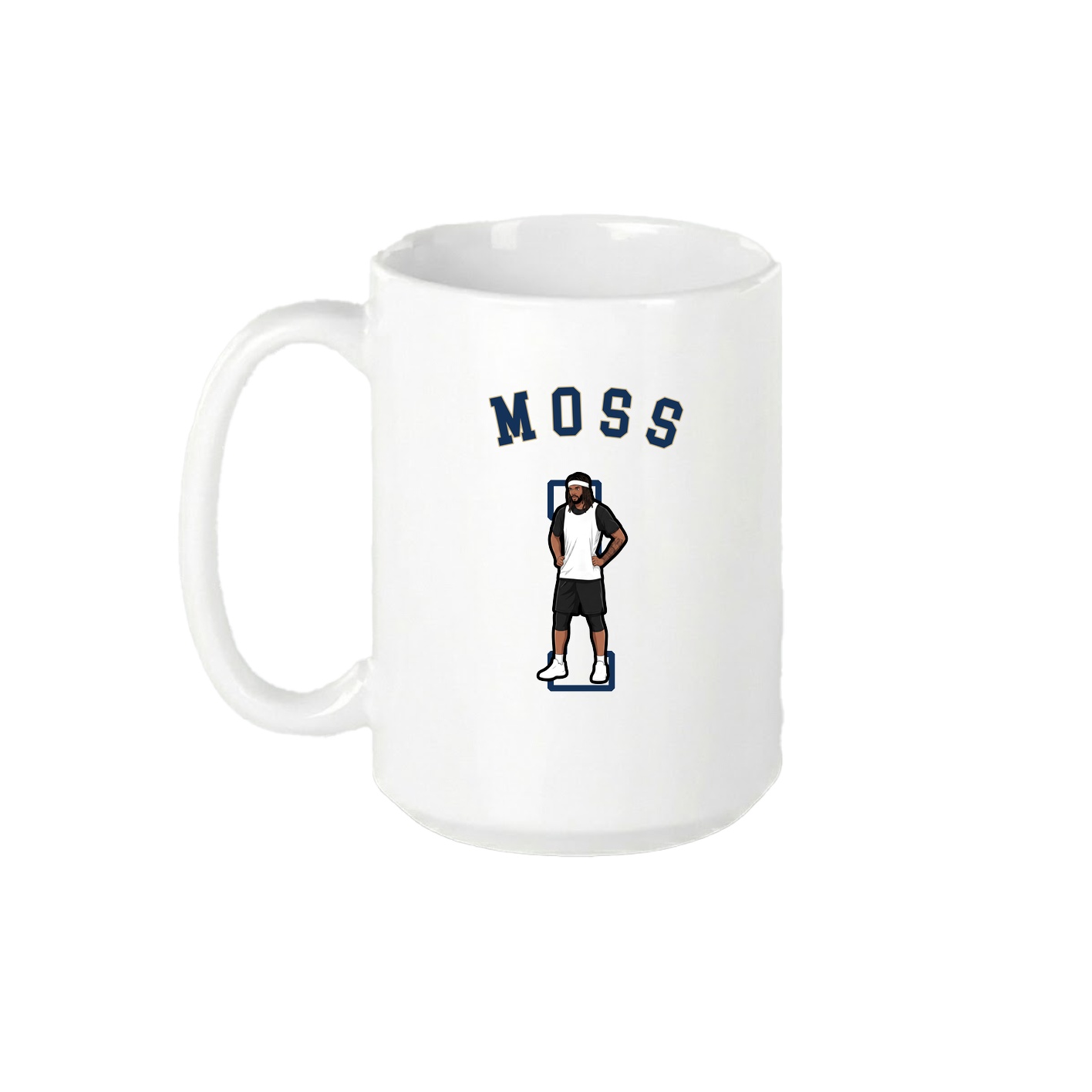 15oz Coffee Mug — Shirsey Arch in White