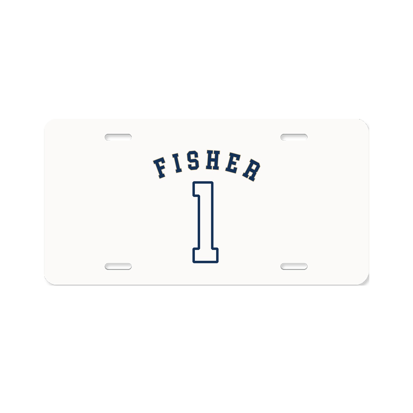 License Plate — Shirsey Arch in Classic