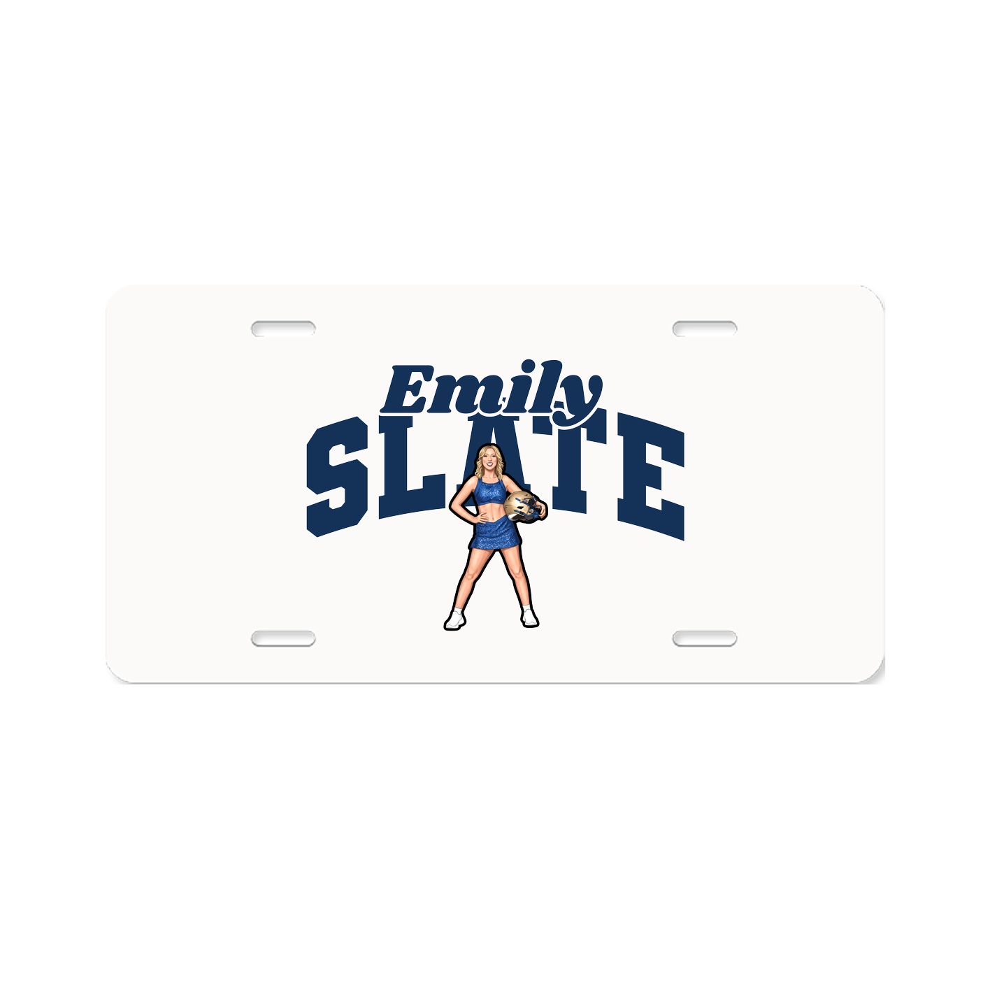 License Plate — Signature Arch in Classic