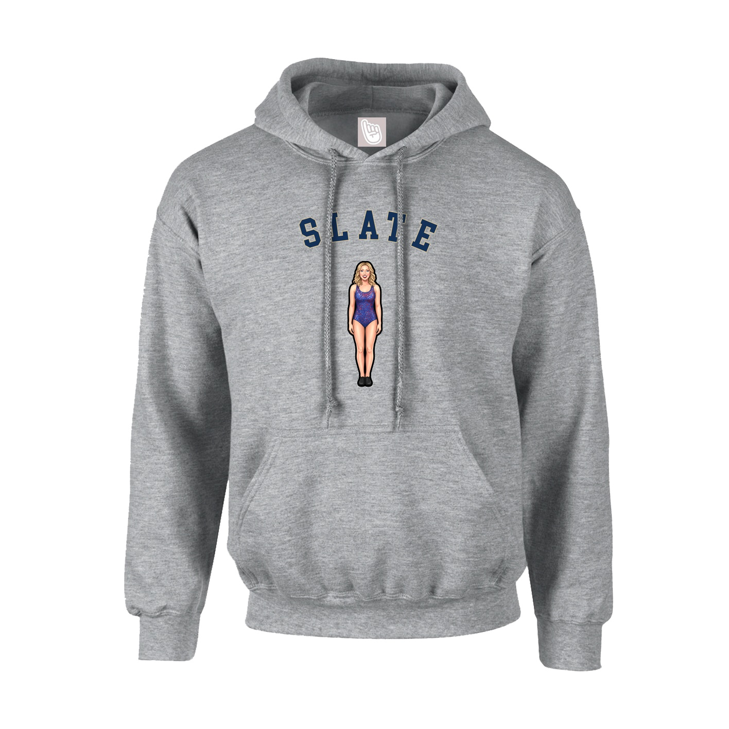 Youth Hoodie — Shirsey Arch in Grey