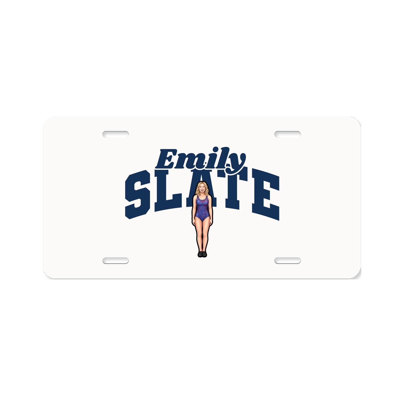 License Plate — Signature Arch in Classic