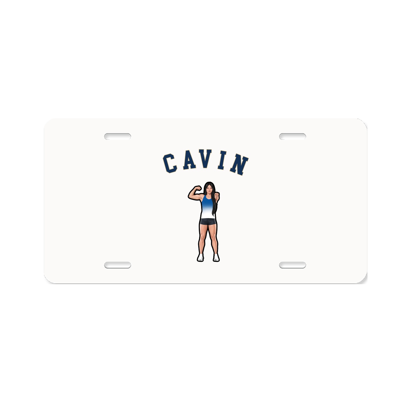 License Plate — Shirsey Arch in Classic