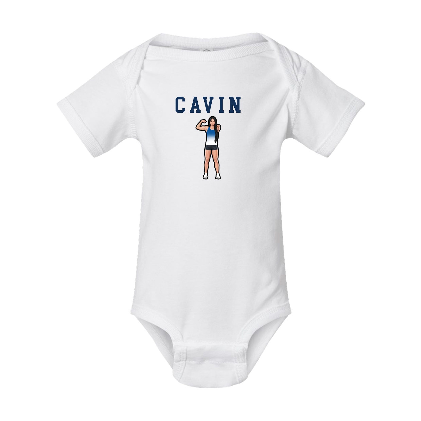 Baby Onesie — Shirsey in White