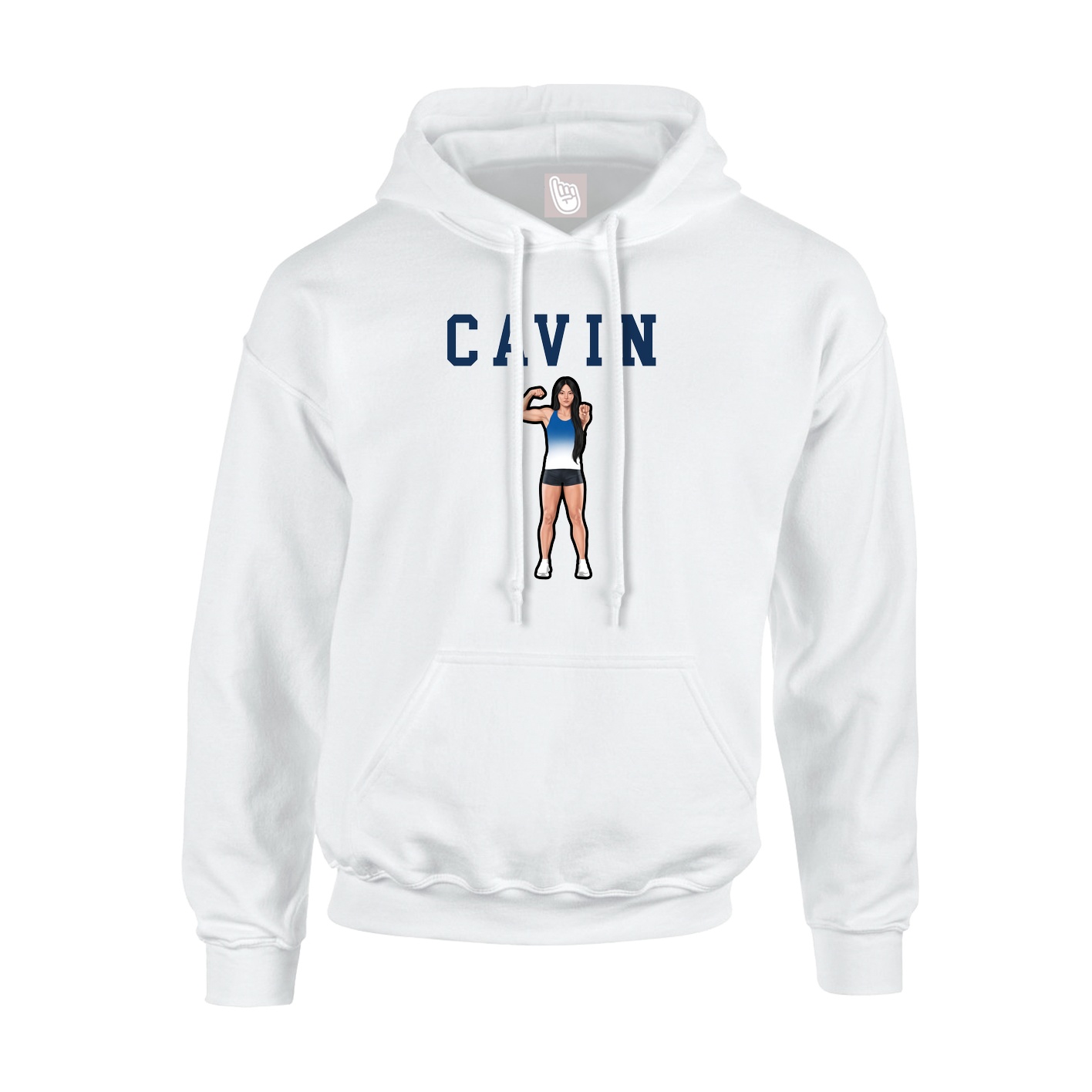 Youth Hoodie — Shirsey in White