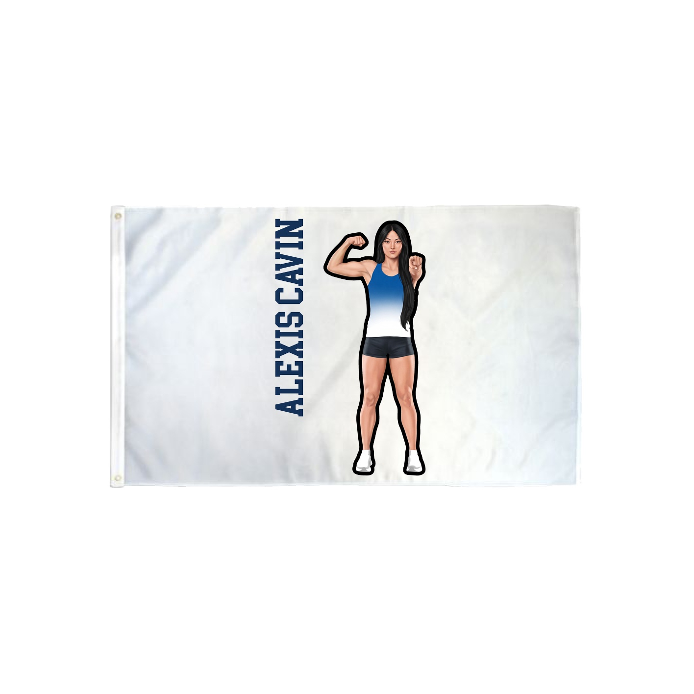 3x5 Flag — Name Vertical in Classic