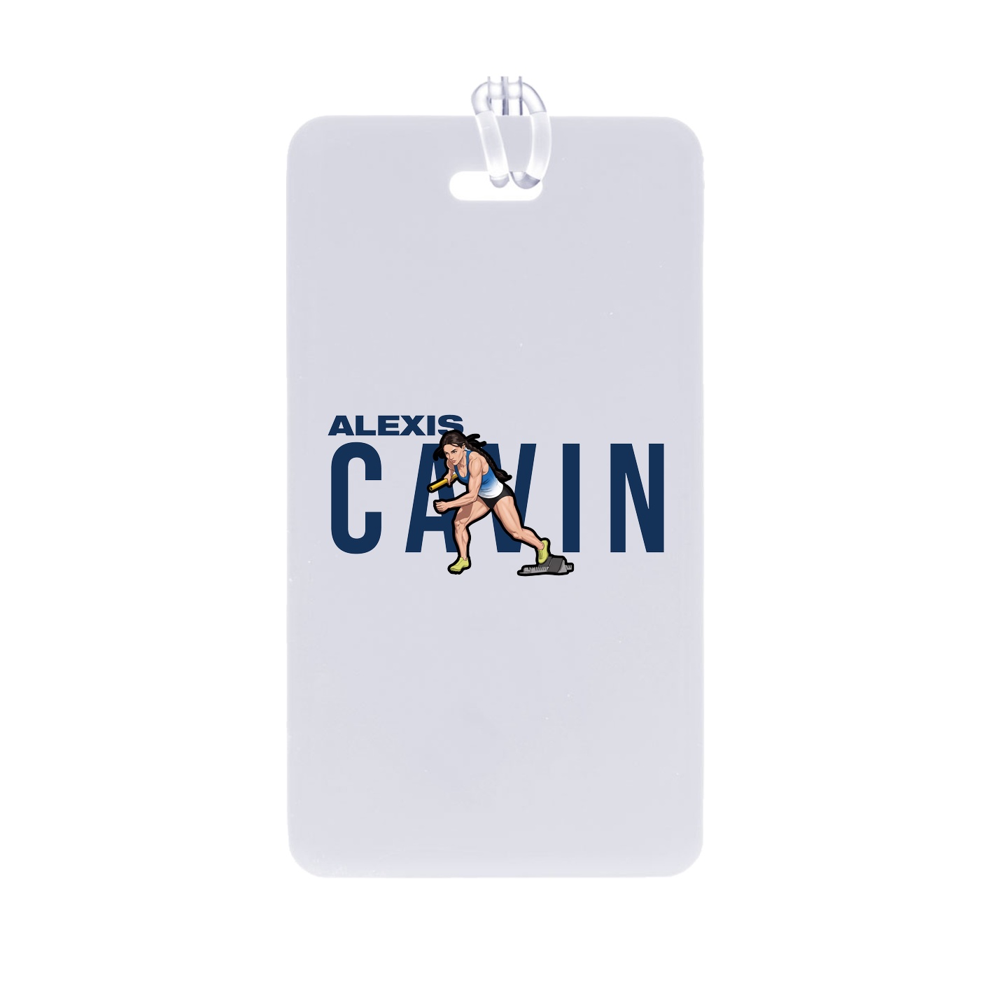 Bag Tag — Player Name in Classic