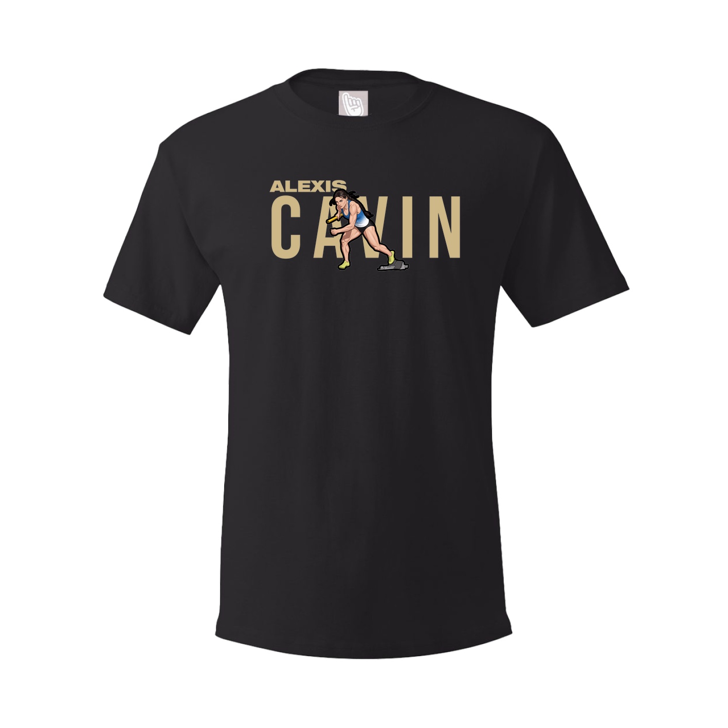 Youth Tee — Player Name in Black