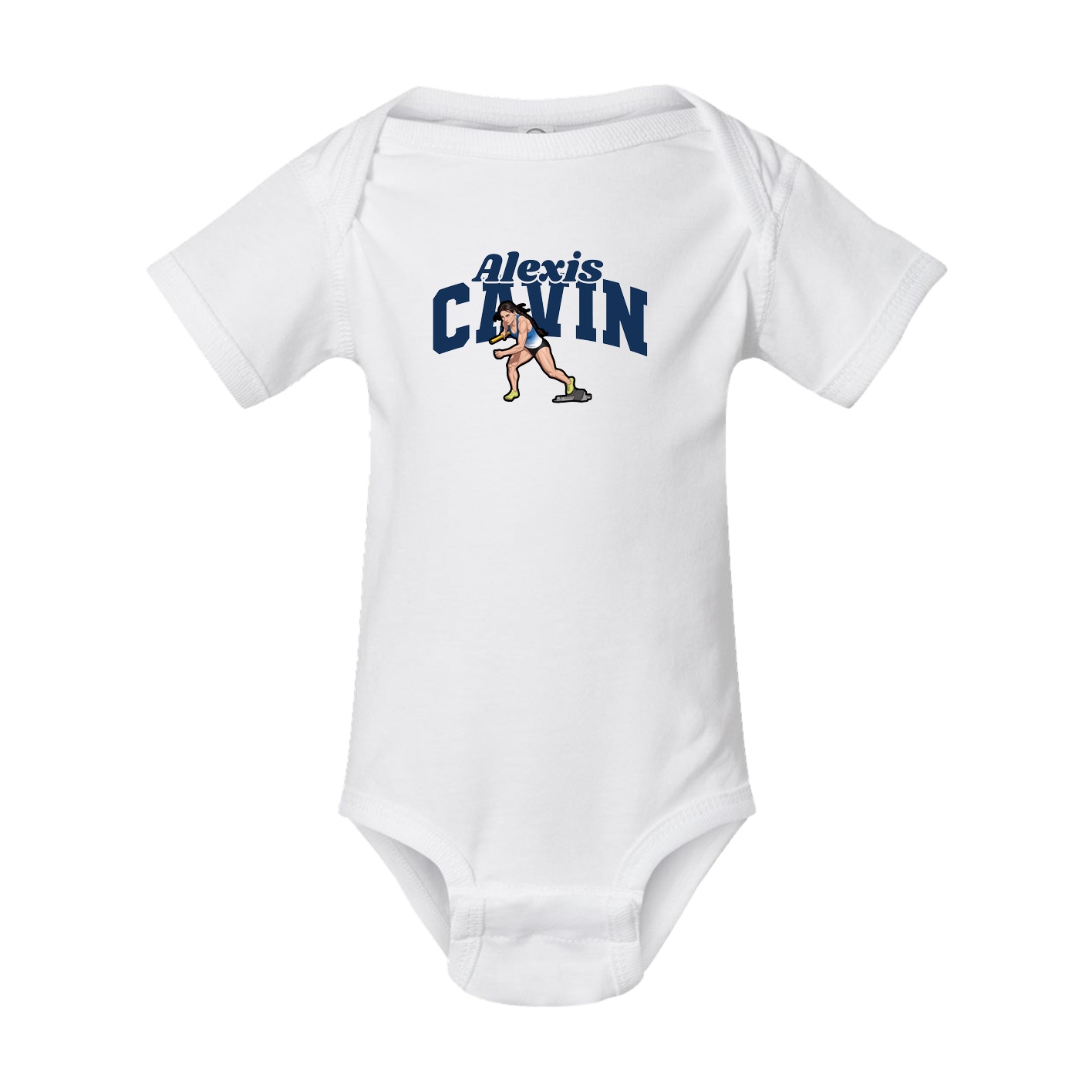 Baby Onesie — Signature Arch in White