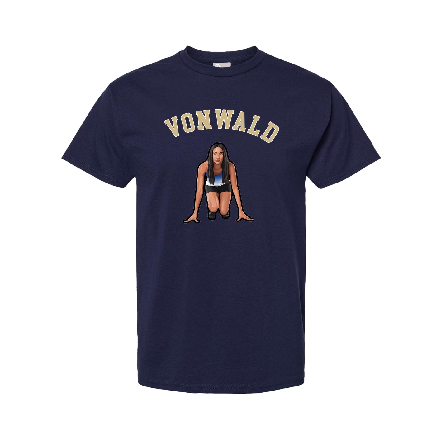 Youth Tee — Shirsey Arch in Navy