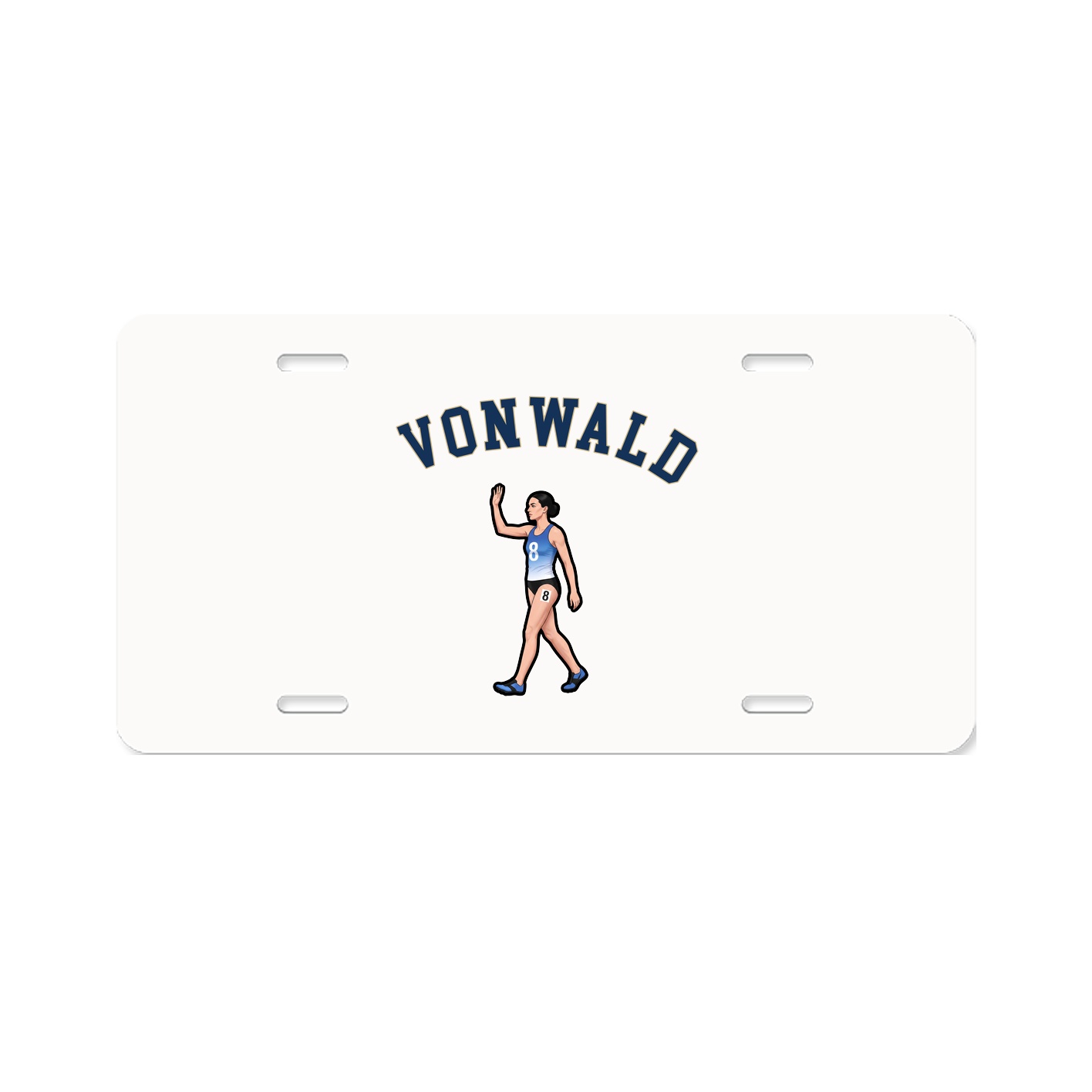 License Plate — Shirsey Arch in Classic