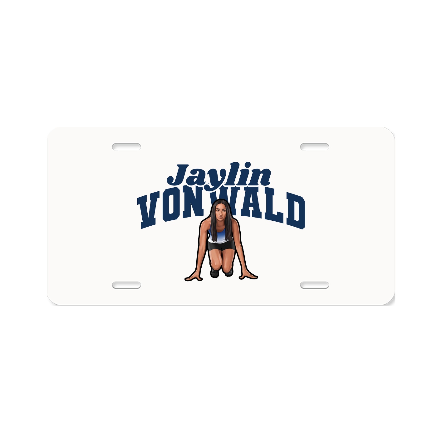 License Plate — Signature Arch in Classic