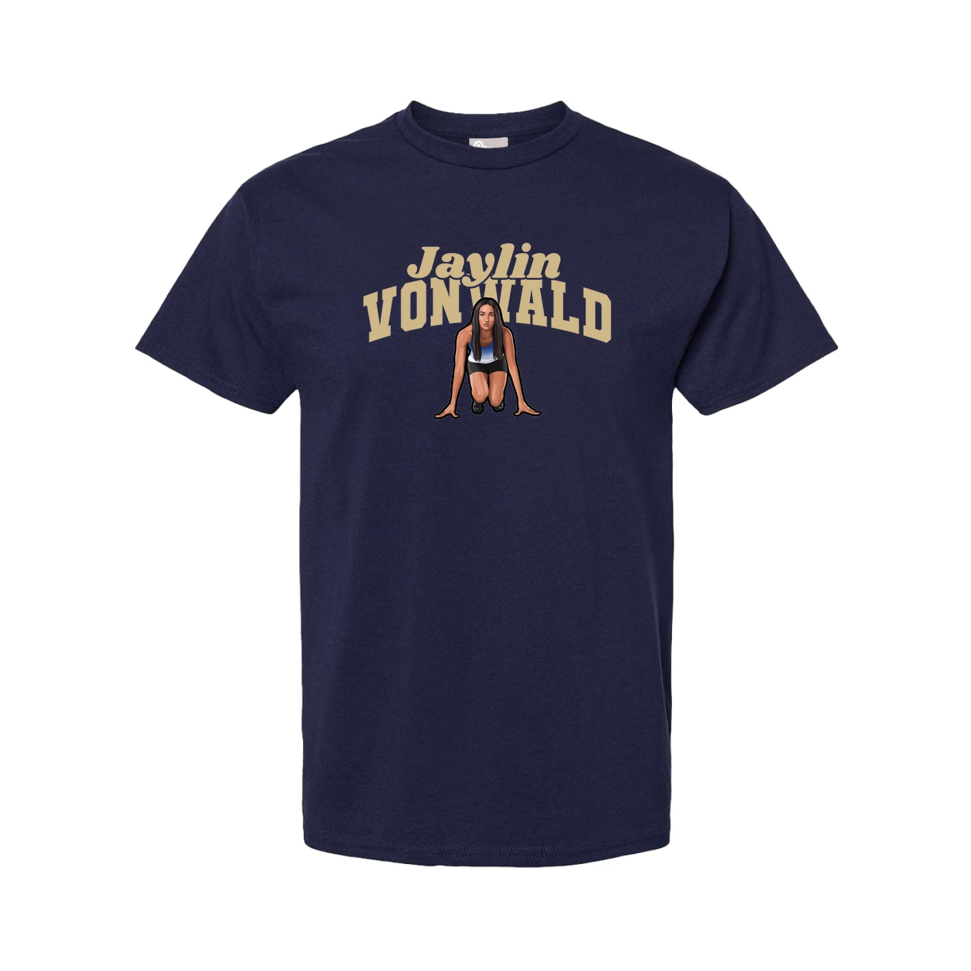Tee — Signature Arch in Navy