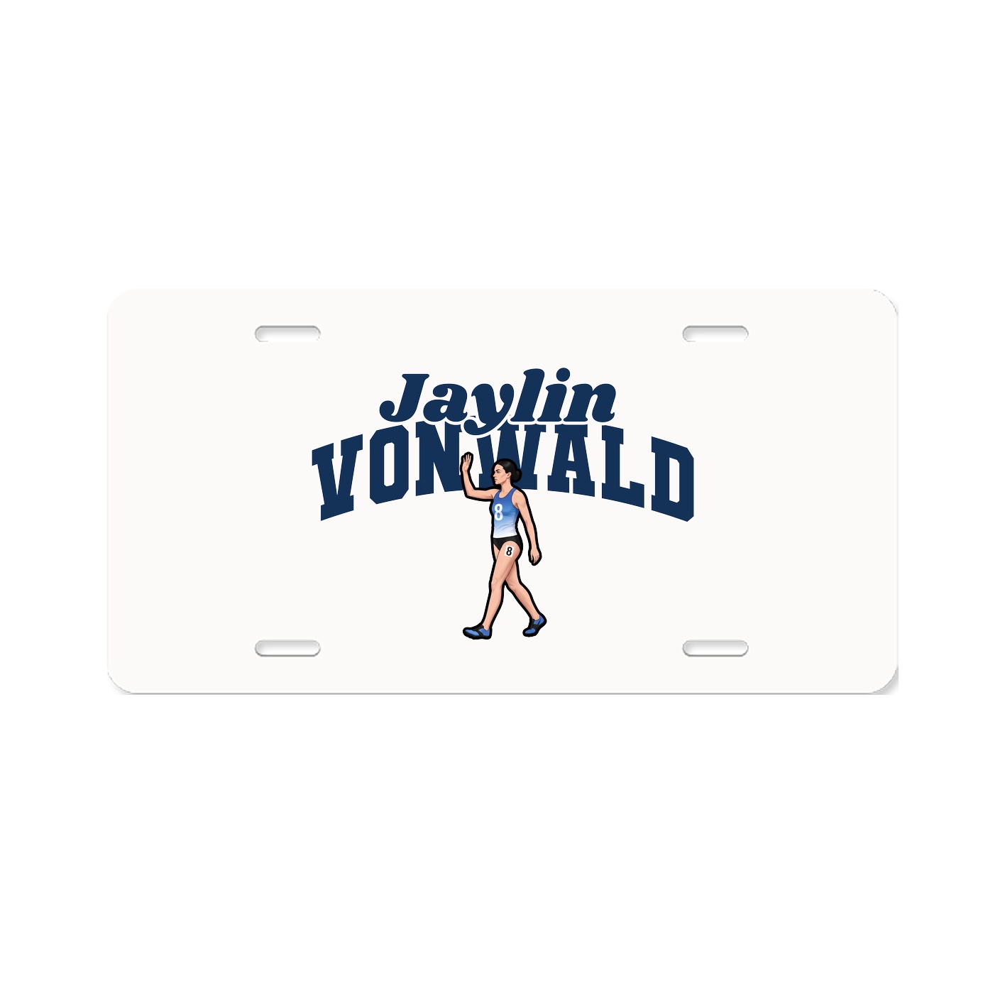 License Plate — Signature Arch in Classic