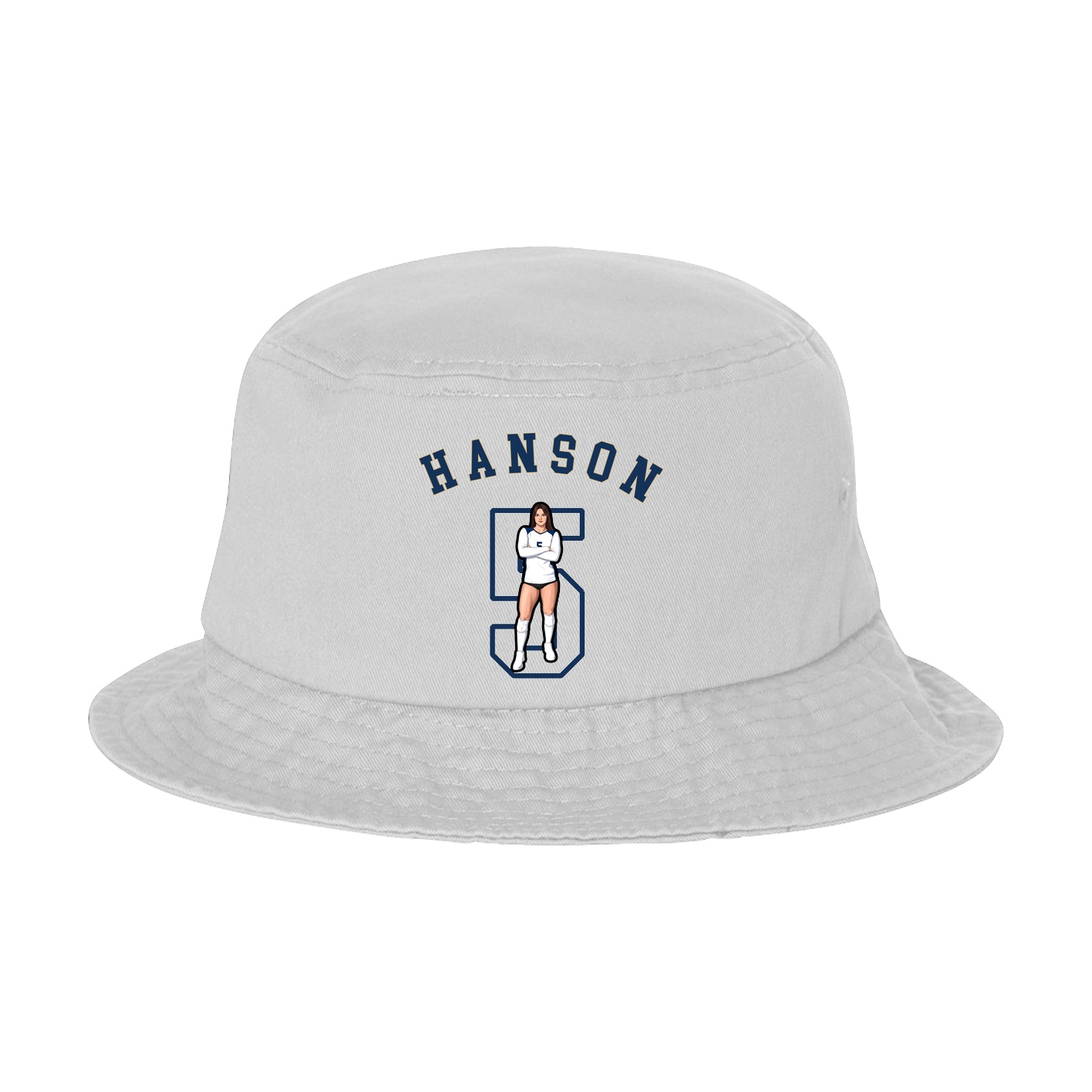 Bucket Cap — Shirsey Arch in White