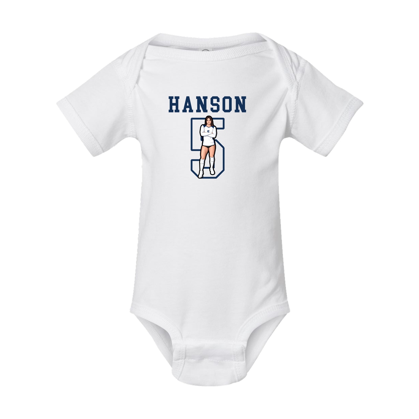 Baby Onesie — Shirsey in White